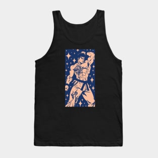 charming pose of main character of anime Tank Top